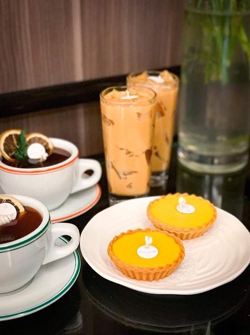 Musée Candle Studio 蛋撻蠟燭 Egg Tart Candle | 蜜蠟 Bee Wax | 香港茶餐廳系列