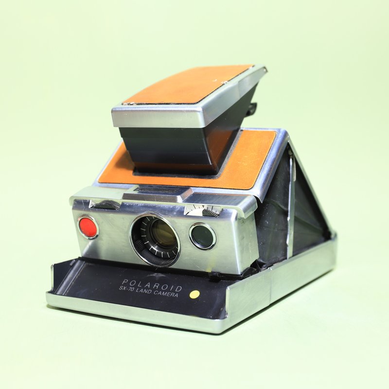 【Polaroid雜貨店】Polaroid Sx 70 原型機 寶麗來 拍立得 - 其他 - 塑膠 咖啡色