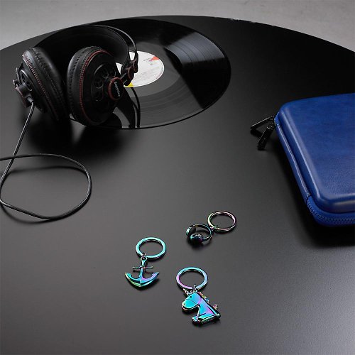 TROIKA 【客製化】耳罩耳機鑰匙圈(光譜色)