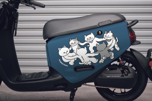 傻瓜南瓜 電動車防刮車套 貓圈圈 ( gogoro 2/3/viva/Ai1/UR1/eReady )