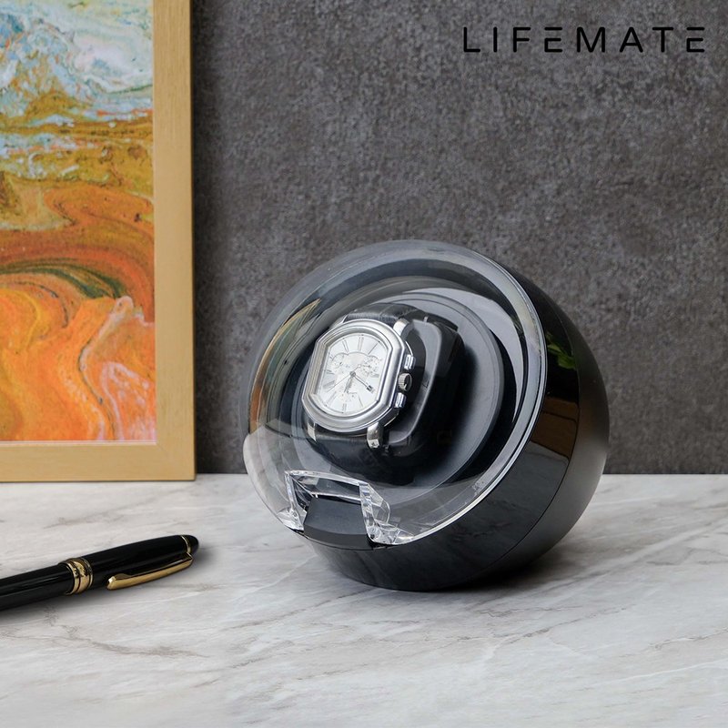 【LIFEMATE】Jebely | 機械手錶自動上鍊盒 JBW122 - 男錶/中性錶 - 塑膠 黑色