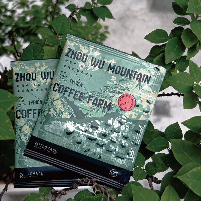 [Looking for coffee, 50% off for two items] Premium filter coffee - Zhuowushan Coffee Farm 10-pack - กาแฟ - อาหารสด สีเขียว