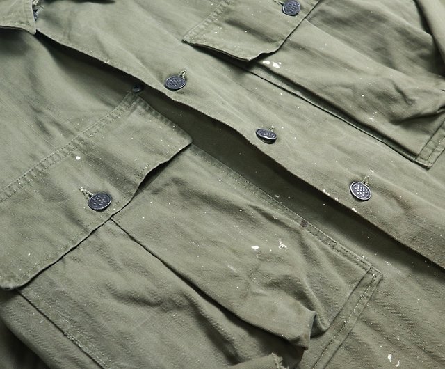 1940s ww2 US ARMY M43 type3 HBT jacket field jacket - Shop