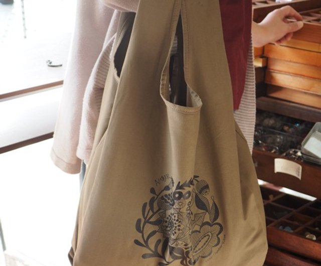 The cute eco bag I was looking for AMBER original design Marche