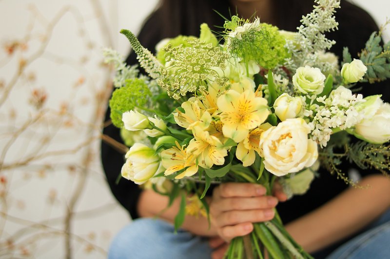 Customized flower bouquet - ช่อดอกไม้แห้ง - พืช/ดอกไม้ 