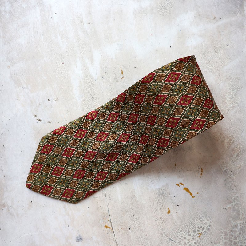Pumpkin Vintage. Ancient tie - Ties & Tie Clips - Silk 