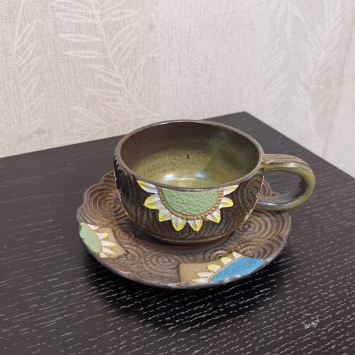 彩揚藝術中心 手工製作-花杯系列-向日葵