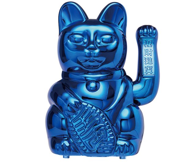 ブルー招き猫【大】 ブルー招き猫【大】