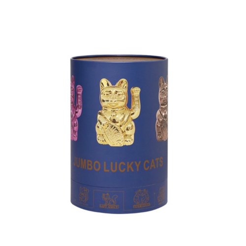 ジャンボ招き猫 特大幸運 カラフル 自動振る招き猫-ラッキー