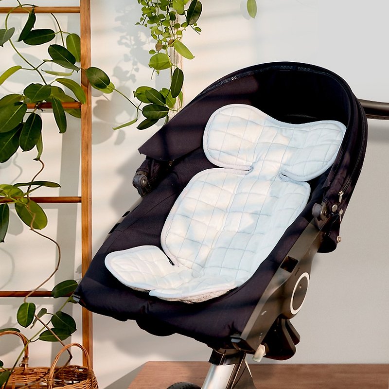 Korea Bebenuvo Universal Breathable Cushion- Snow Mian Ice - Strollers - Other Man-Made Fibers White