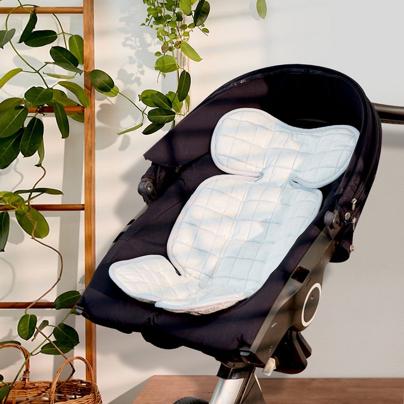 South Korea's Bebenuvo universal breathable seat cushion-Snow Cotton Ice (stitching style shipped randomly) - Strollers - Other Man-Made Fibers White