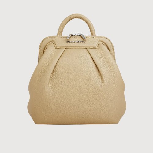 BRAUN BUFFEL 德國小金牛 【免費贈送送禮提袋】安娜格-C系列 後揹包-淺棕色/BF859-71-CR