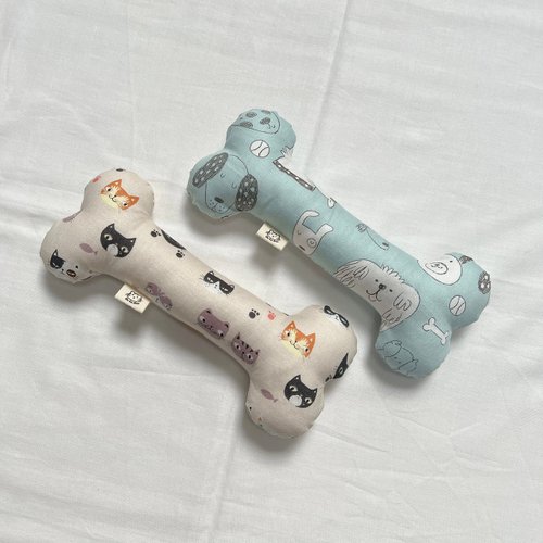 豆沙包是隻喵 大骨頭玩具 貓草包 狗狗玩具 貓咪玩具 寵物抱枕 寵物玩具