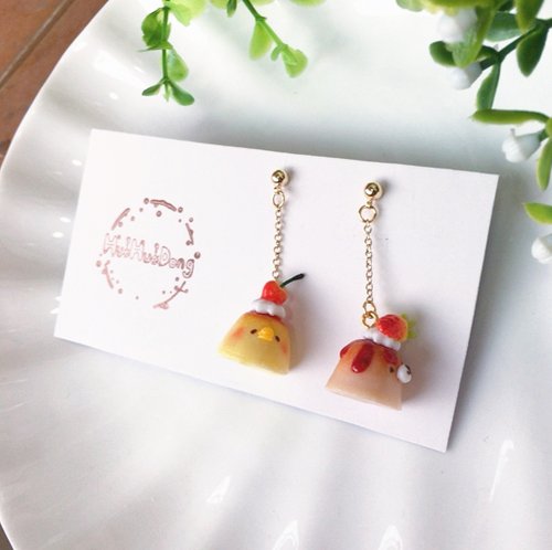 格安買取青空プリンのピアス ミニチュア ハンドメイド シルバー ピアス