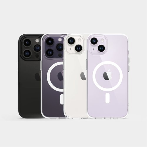 UNIU 官方旗艦館 【UNIU】EVO 光學透明防摔手機殼-磁吸式 iPhone 14/Pro/Plus/Max