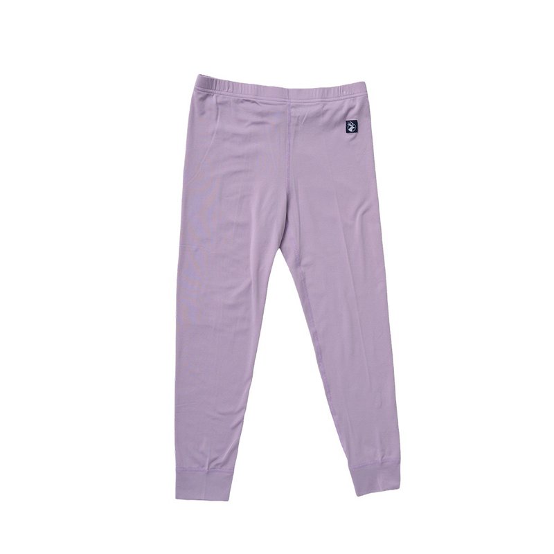 【Wildland 荒野】輕能量纖維親膚保暖褲 中童 0B12660-59 芋紫色 - 其他 - 聚酯纖維 紫色