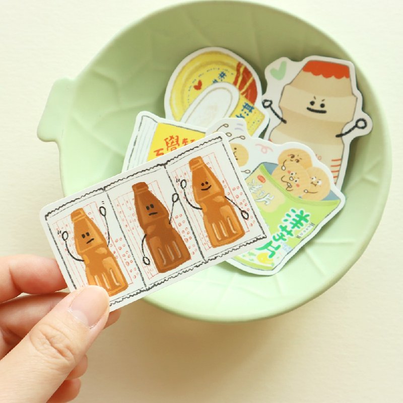 Lili buckle/decorative styling stickers (10 pictures) - สติกเกอร์ - กระดาษ 