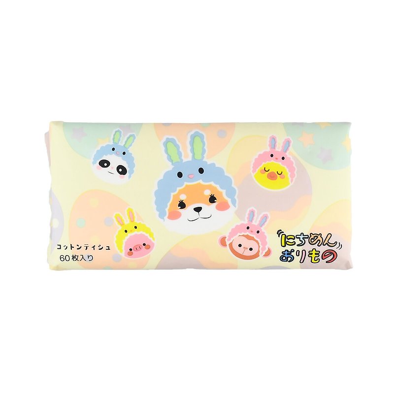 Made in Japan thick removable face towel/face towel 60 piece package - Yumi and her friends - ผลิตภัณฑ์ทำความสะอาดหน้า - วัสดุอื่นๆ 