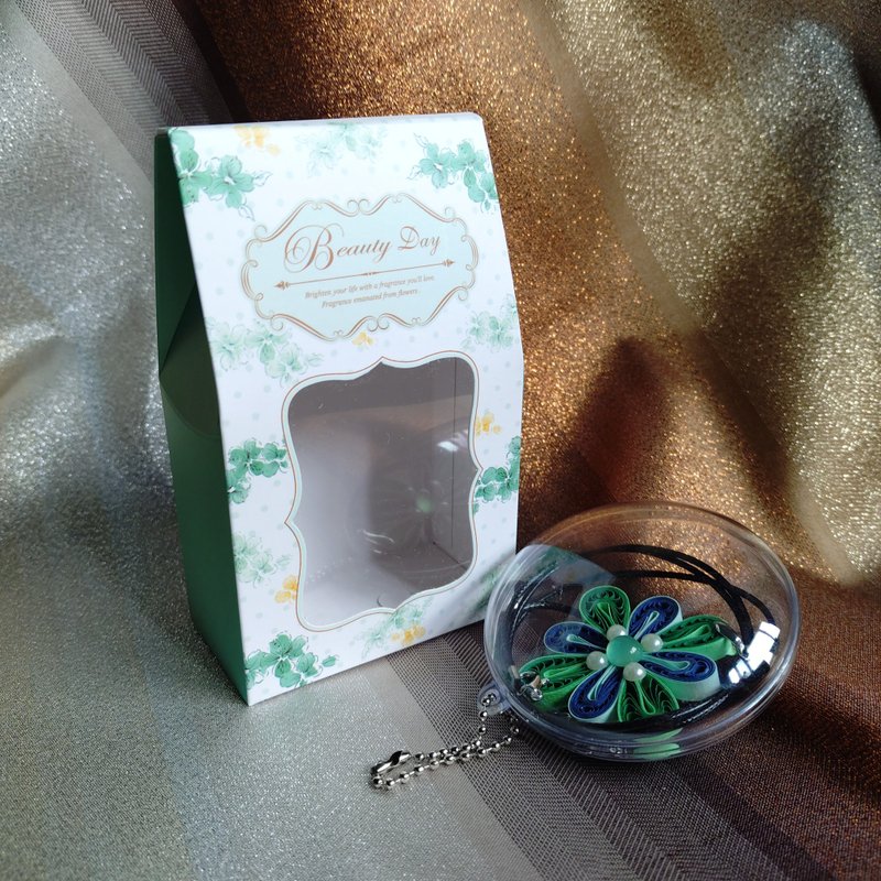 包裝盒-建議項鍊加購用 - 禮物盒/包裝盒 - 紙 綠色