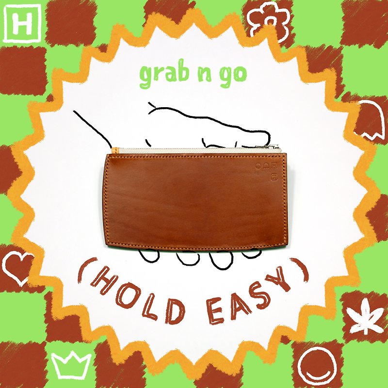 Light wallet - Wallets - Genuine Leather Brown