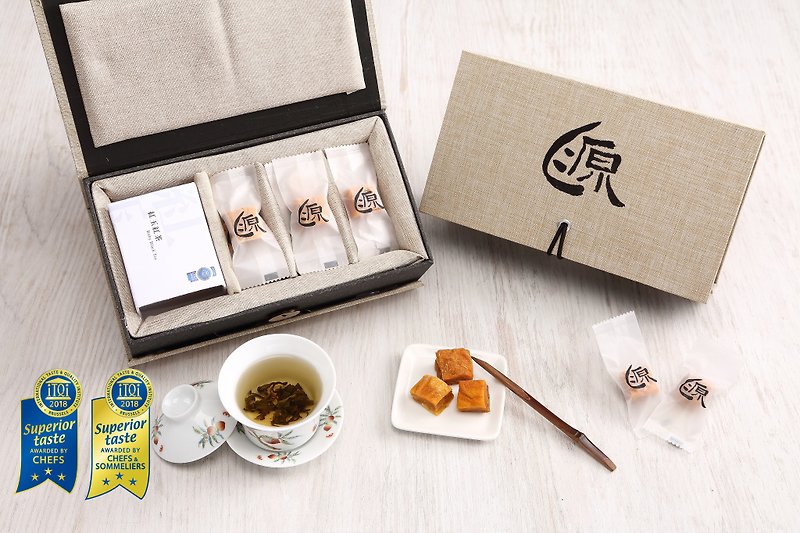 Food Michelin Double Star Combination [Yuanzhijia Melaleuca Gold Gift Box] - ผลไม้อบแห้ง - อาหารสด สีส้ม