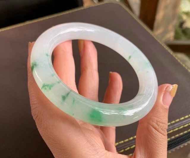 Pure on sale jade bangle