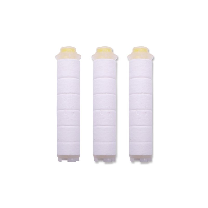 THE LOEL Antibacterial Vitamin C Showerhead Filter Elements 3-Pack - อุปกรณ์ห้องน้ำ - วัสดุอื่นๆ ขาว