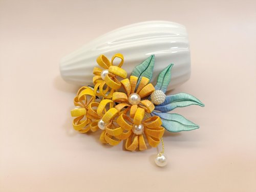 Daisy Dream アンティーク風ヘアピン、お花のヘアピン、ヘア