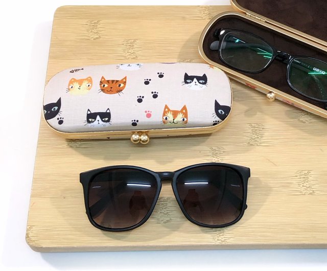 Cool Cat and Frog Glasses Cases