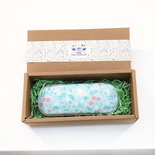 Cute Cat Anti-stress Glasses Case Hard Glasses Case Can Put 