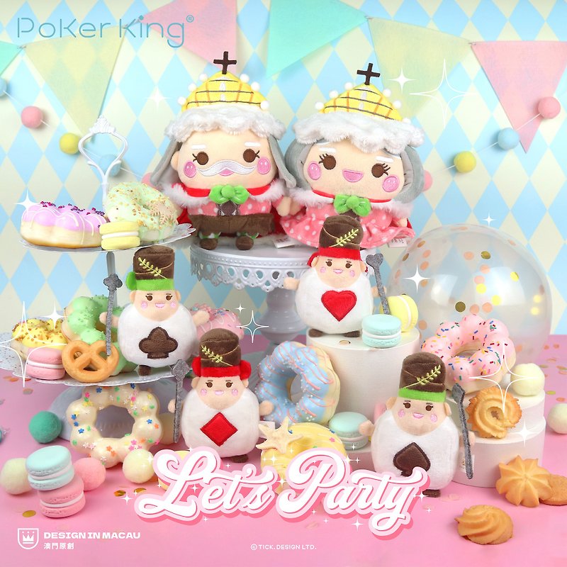 Poker King Doll (Full Set in 6 Pcs) - Stuffed Dolls & Figurines - Other Materials Multicolor