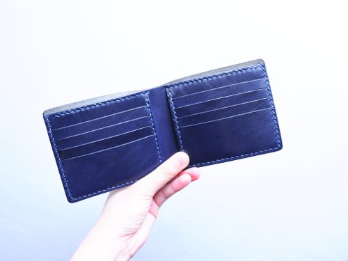 港產皮革｜Leatherism Handmade Products 8咭位短夾 - 好好縫 皮革材料包 免費刻字 手工包 情侶銀包 皮夾 短銀包 短財 簡約實用 義大利皮 植鞣革 皮革DIY