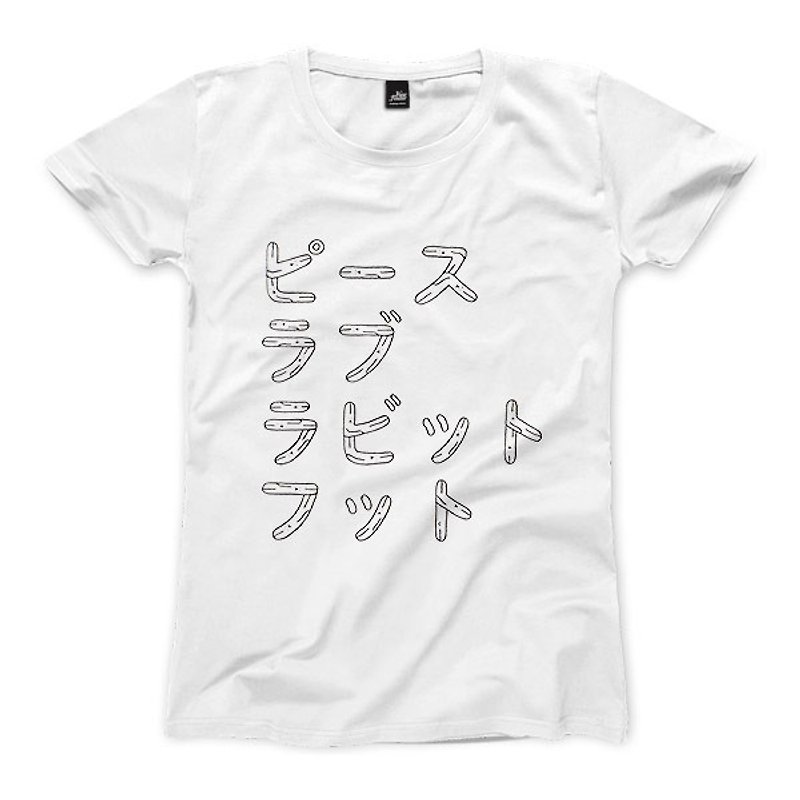 APICAL ー su ra ra bu fu ッ Suites Bldg ッ Suites - White - Women's T-Shirt - Women's T-Shirts - Cotton & Hemp 