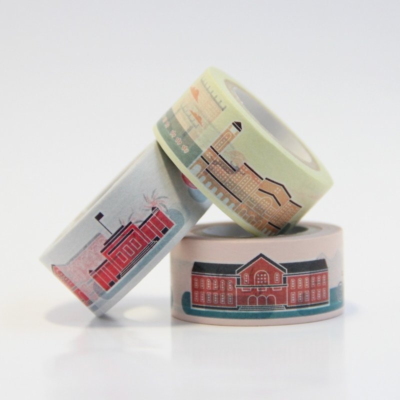National Taiwan good day paper tape (the three) - Washi Tape - Paper 