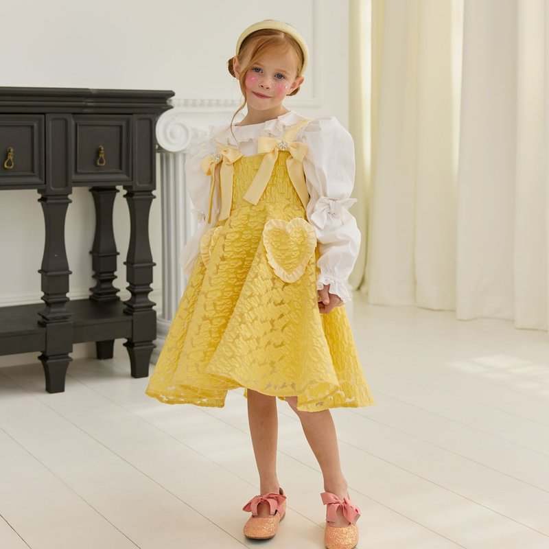 Charlotte Dress-lemon - 男/女童禮服 - 其他材質 