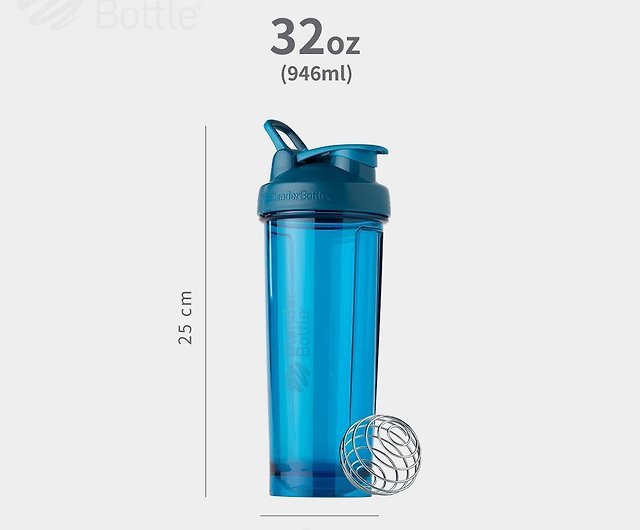 Blender Bottle Pro Series 32 oz. Shaker Bottle with Loop Top - Black