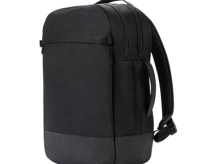 Incase Twill & Leather Backpack 16-inch leather double-layer