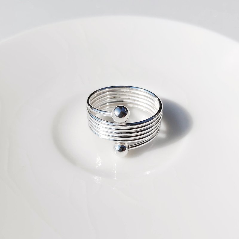 Round Edge Series / Ring #10/925 Sterling Silver / Ring - แหวนทั่วไป - เงินแท้ 