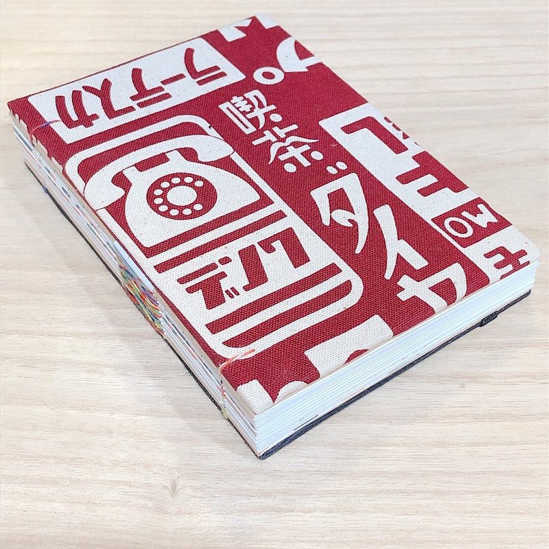 昭和巷弄時光 - 2023 無時效 A6 無時效手縫手帳本 - 筆記本/手帳 - 紙 