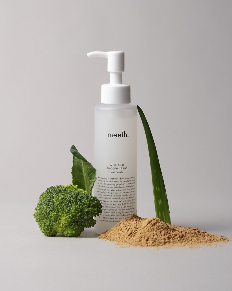 meeth Plant Extract Deep Purifying Cleansing Gel | Pore improvement recommended for combination, dry and oily skin - ผลิตภัณฑ์ทำความสะอาดหน้า - สารสกัดไม้ก๊อก สีใส