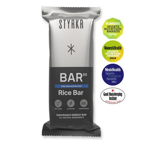 美尼亞國際有限公司 Styrkr-BAR50能量棒 杏仁海鹽可可風味12入/盒