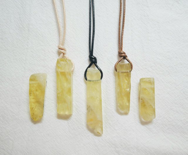 Yellow sales apatite pendant