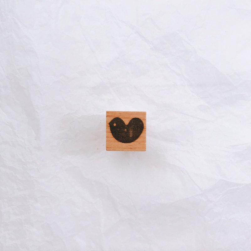 S number - love bird handmade seal - ตราปั๊ม/สแตมป์/หมึก - วัสดุอื่นๆ 