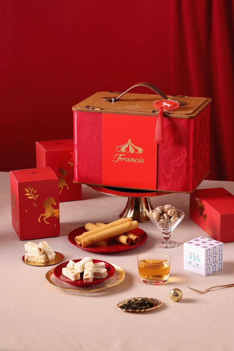 【春節限定】金曜百宝箱【Francisメリーゴーランド】 - スナック菓子 - 食材 レッド