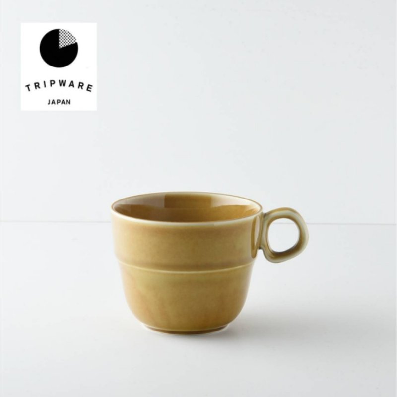 【Trip Ware Japan】馬克杯 日本製 美濃燒 (焦糖棕) - 咖啡杯/馬克杯 - 陶 