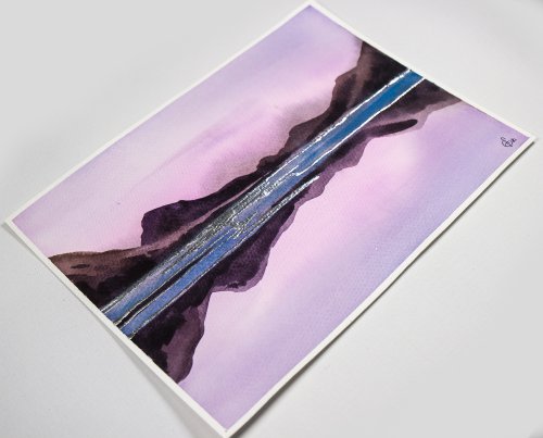 山岡清紫 作　■ 絵画 アート 油彩 抽象画 山岡清紫 作 □ 絵画 アート 油彩 抽象画