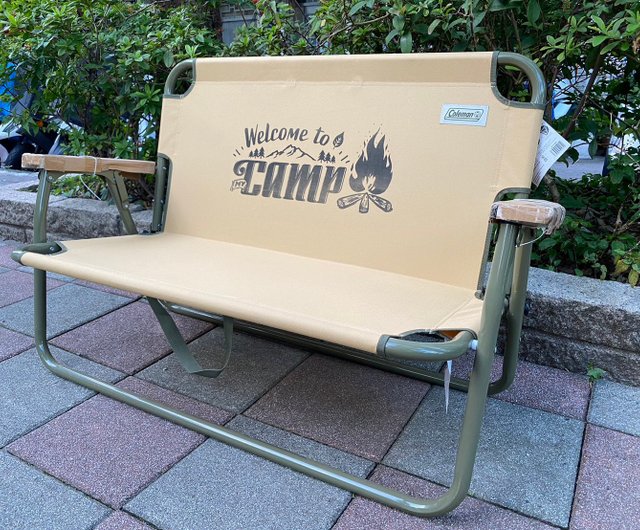 Coleman relax folding online bench