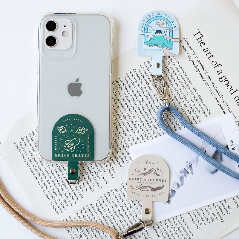 FUN mobile phone clip / detachable lanyard / Wenqing series - Phone Accessories - Other Materials Multicolor