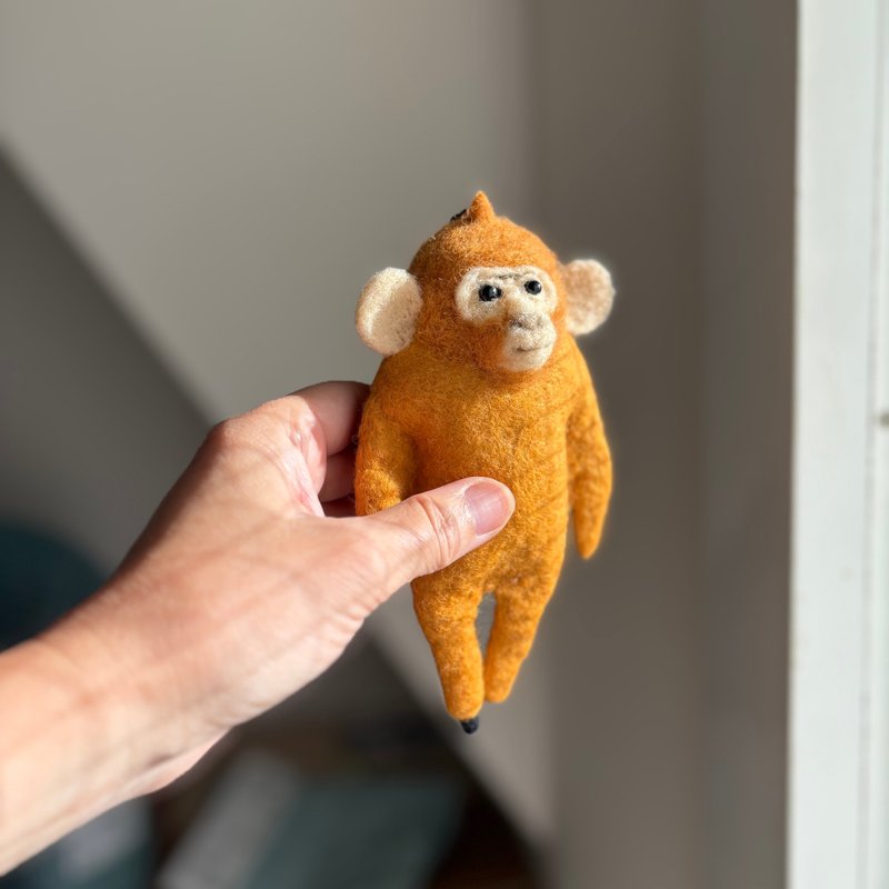 フランソワルトンの赤ちゃんのキーホルダー - 鑰匙圈/鑰匙包 - 羊毛 橘色