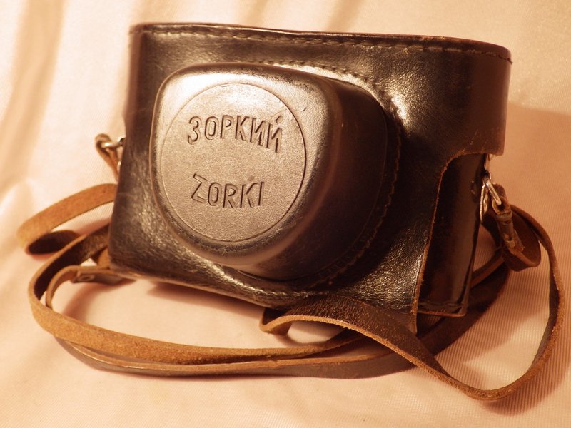 ORIGINAL LEATHER CASE for ZORKI-4K camera wit Industar-61 Jupiter-3 lens Zorki-4 - กระเป๋ากล้อง - หนังแท้ สีดำ